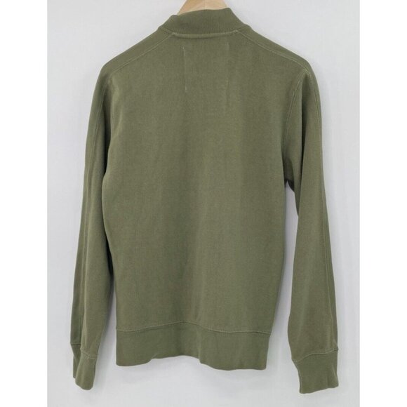 All-Son Brand Men’s Olive Green Military Style Jacket Size Small Normcore Preppy - Picture 3 of 10